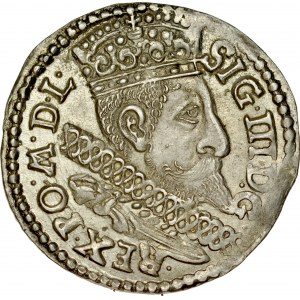 Zygmunt III 1587-1632, Trojak 1598, Bydgoszcz.