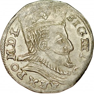 Zygmunt III 1587-1632, Trojak 1598, Lublin.