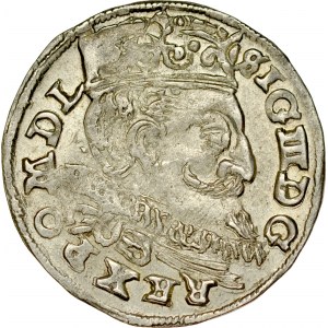 Zygmunt III 1587-1632, Trojak 1598, Lublin.