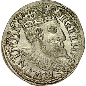 Zygmunt III 1587-1632, Trojak 1598, Olkusz.