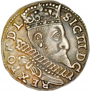 Zygmunt III 1587-1632, Trojak 1598, Poznań.