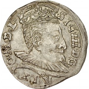 Zygmunt III 1587-1632, Trojak 1598, Wilno.