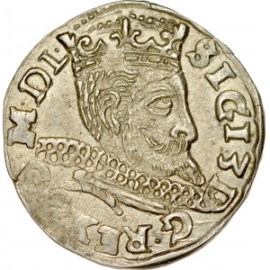 Zygmunt III 1587-1632, Trojak 1598, Wschowa.