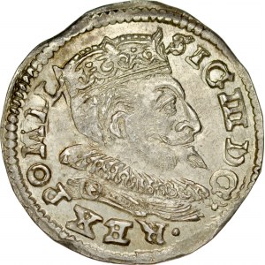 Zygmunt III 1587-1632, Trojak 1599, Lublin.