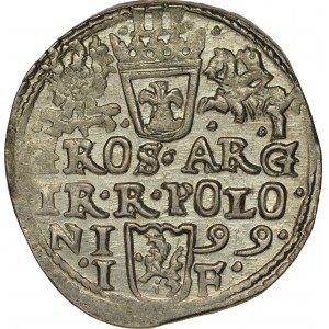 Zygmunt III 1587-1632, Trojak 1599, Olkusz.