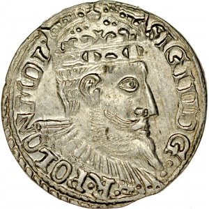 Zygmunt III 1587-1632, Trojak 1599, Olkusz.