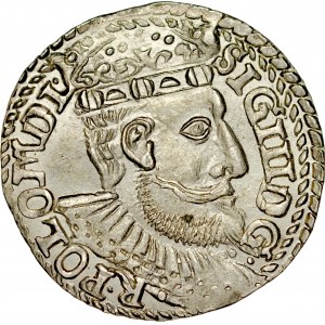 Zygmunt III 1587-1632, Trojak 1599, Olkusz.