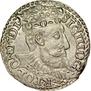 Zygmunt III 1587-1632, Trojak 1599, Olkusz.