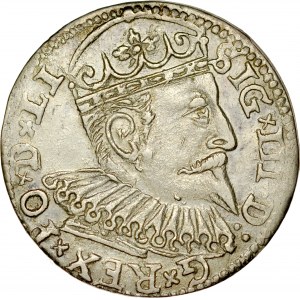 Zygmunt III 1587-1632, Trojak 1599, Ryga.