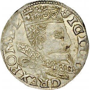 Zygmunt III 1587-1632, Trojak 1599, Wschowa.