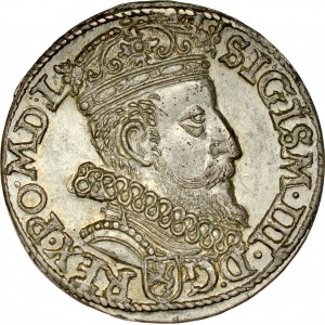 Zygmunt III 1587-1632, Trojak 1601, Kraków.