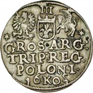 Zygmunt III 1587-1632, Trojak 1602, Kraków.