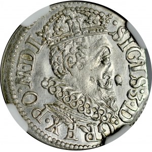 Zygmunt III 1587-1632, Trojak 1619, Ryga.