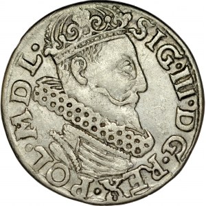 Zygmunt III 1587-1632, Trojak 1618, Kraków.