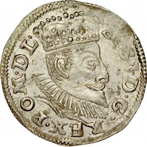 Zygmunt III 1587-1632, Trojak b.d, Poznań.