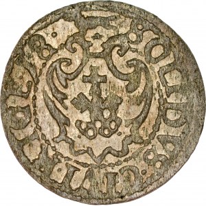 Zygmunt III 1587-1632, Szeląg 1618, Ryga.