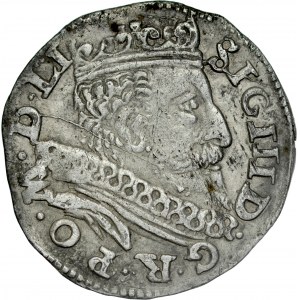 Zygmunt III 1587-1632, Trojak 1601, Wilno, RR.