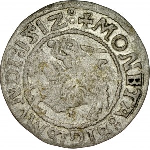 Zygmunt I Stary 1506-1548, Półgrosz 1512, Wilno, RRR.