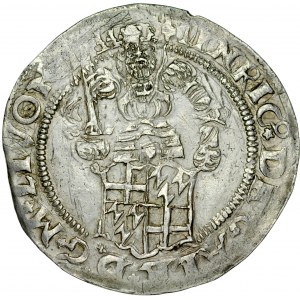 Zakon Kawalerów Mieczowych, Henryk von Galen 1551-1557, 1/2 marki 1556, Ryga.