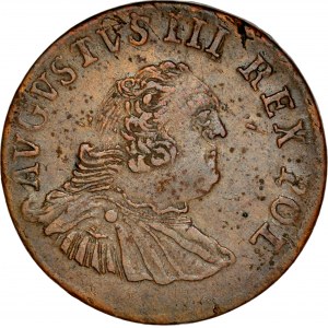 August III 1733-1763, Grosz 1754, Gubin.