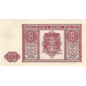 1 złoty 15.05.1946, bez oznaczenia serii.