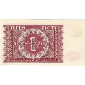 1 złoty 15.05.1946, bez oznaczenia serii.