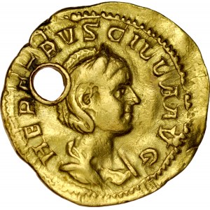 Aureus, Herennia Etruscilla.