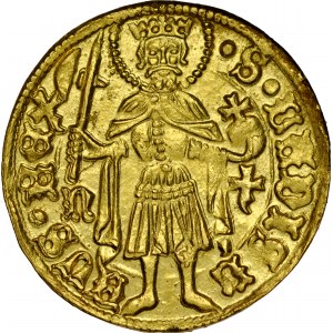 Węgry, Matthias I Corvinus 1458-1490, Dukat, bez daty, Nagybanya.