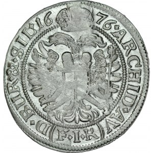 Śląsk, Leopold I 1657-1705, VI krajcarów 1676, Opole.