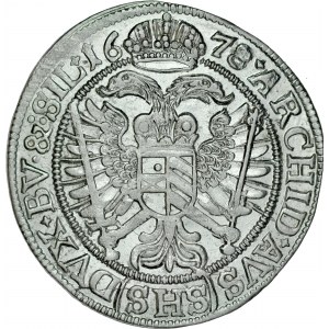 Śląsk, Leopold I 1657-1705, VI krajcarów 1678, Wrocław.