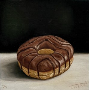Szymon Kurpiewski, Czekoladowy donut', 2024
