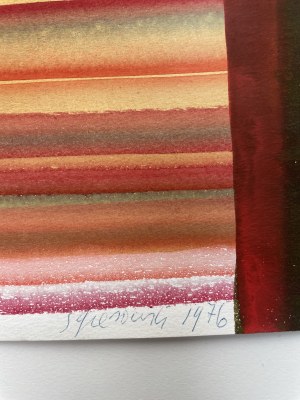 Stefan Gierowski, Bez tytułu, 1976