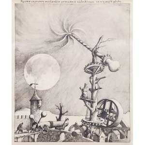 Waldemar Wroński (ur. 1952), Ręczny zapasowy mechanizm poruszania nieboskłonem na wypadek gdyby…, 2020