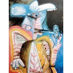 Pablo Picasso (1881 - 1973), Personnage a la pipe , lithograph, edition 90/200