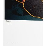 Andy Warhol (1928-1987), Čierny nosorožec , litografia (náklad 96/125), séria Ohrozené druhy