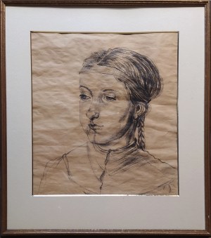 Magda Burzyńska-Bartczak, Portret, 1982