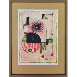 Tadeusz Kuduk, Pink Composition 42x32