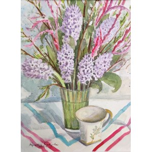 Agnieszka Pojedyńska, Hiacynty 50x40