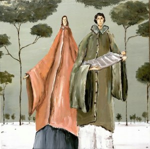 Andrzej CYBURA (ur. 1976), Adam i Ewa, 2024