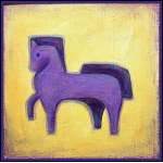 Małgorzata CHOŁDA (ur. 1980), Purple Horse, 2024