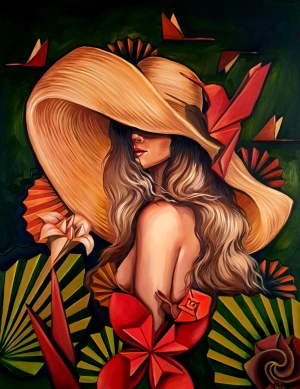 Oksana MALANIJ (ur. 1980), Piękny świat origami, 2024