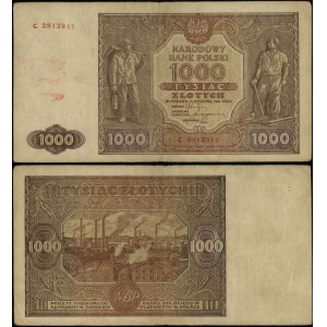 Poland, 1,000 zloty, 15.01.1946