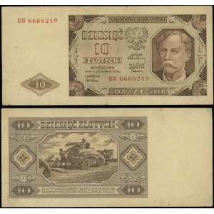Poland, 10 zloty, 1.07.1948