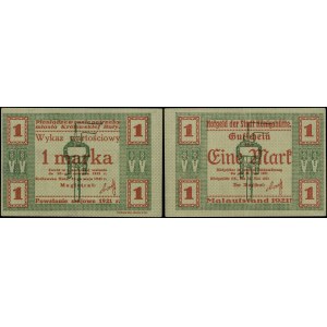Śląsk, 1 marka, 31.05.1921