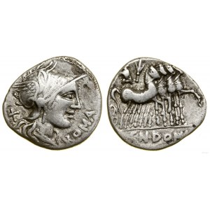 Roman Republic, denarius, (116-115 B.C.), Rome