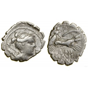 Roman Republic, denarius serratus, 79 BC, Rome