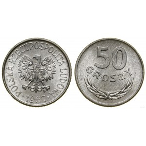 Polska, 50 groszy, 1967, Warszawa