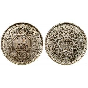 Maroko, 10 franków, 1947, Paryż
