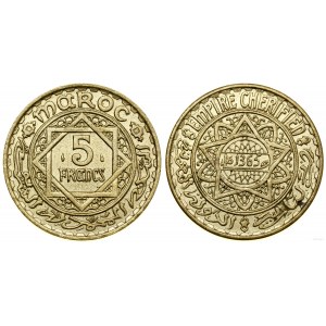 Maroko, 5 franków, 1946, Paryż