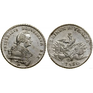 Niemcy, 1/2 talara, 1750 A, Berlin